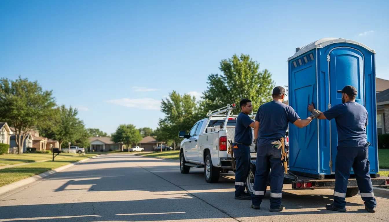 Portable Toilet Rental in Livingston, TX near me